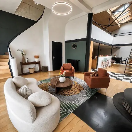 Loft Exceptionnel - Garage Prive - 6 Personnes - Centre-ville أميا