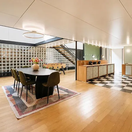 Loft Exceptionnel - Garage Prive - 6 Personnes - Centre-ville شقة أميا